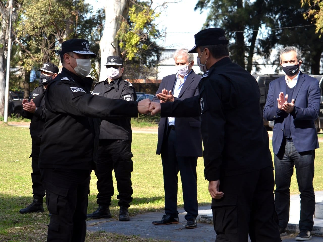 Puesta en funciones de Luis Maldonado al frente de la policía rosarina