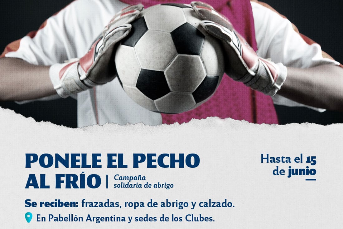 Campaña solidaria ponele el pecho al frío.