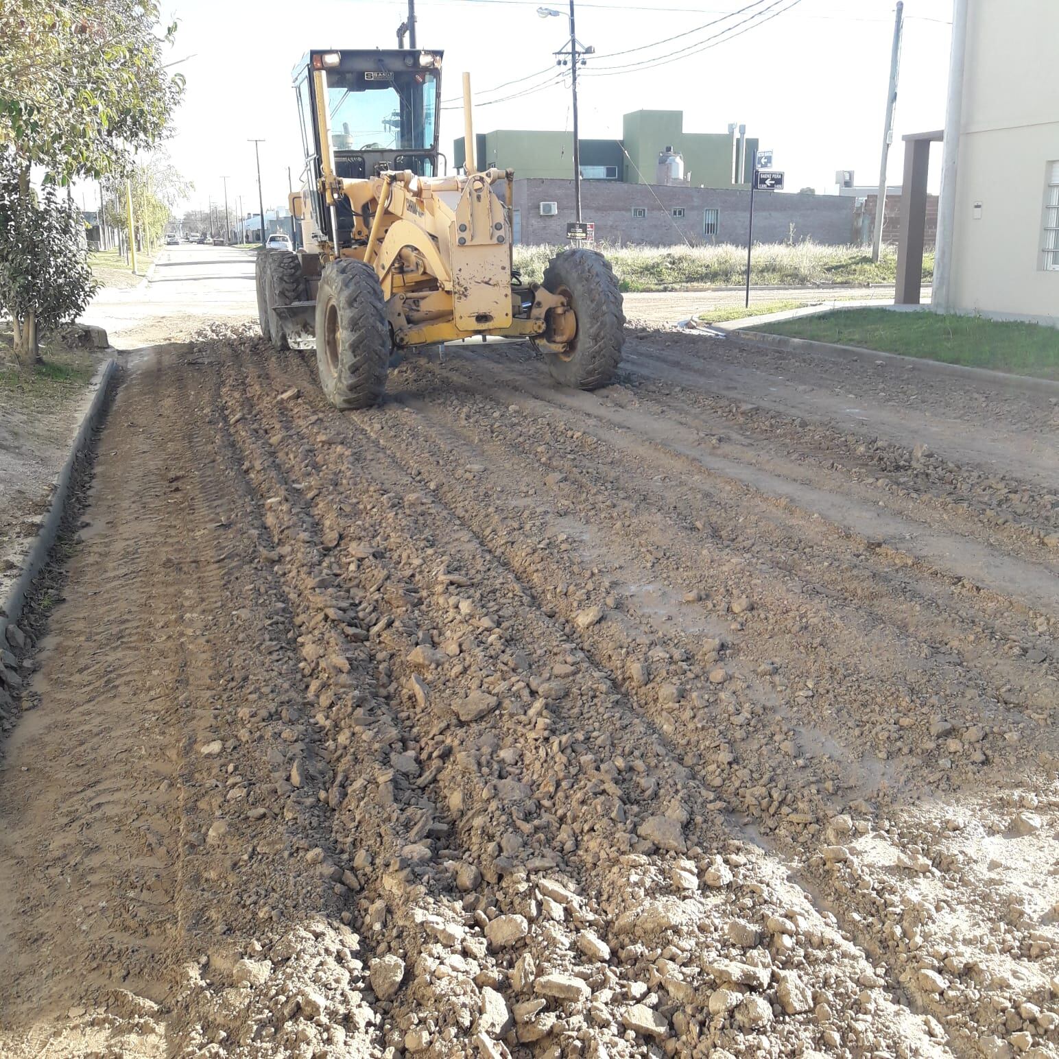 trabajos sobre Av. Ameghino