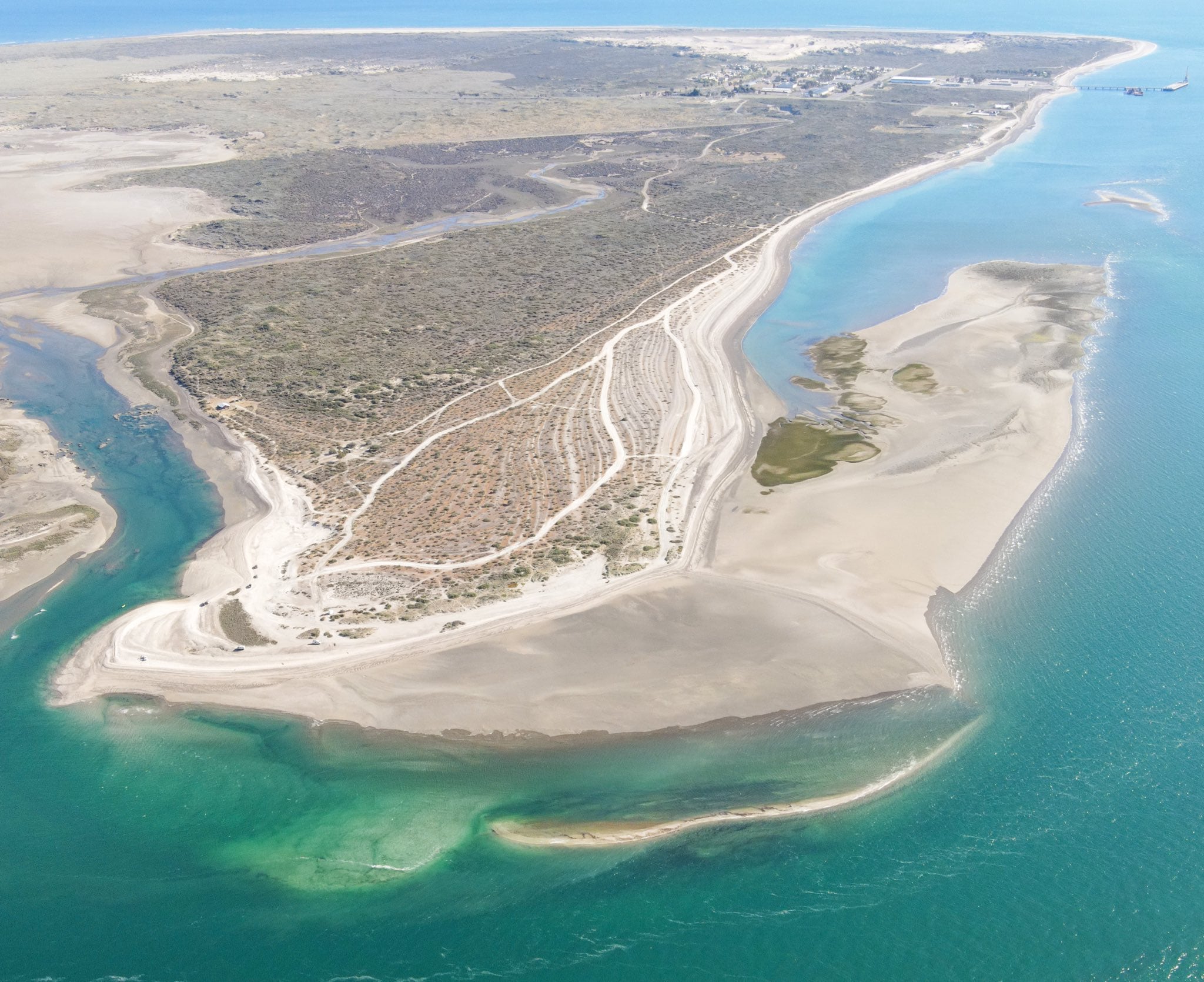 Punta Perdices también es llamada como el "Caribe" argentino.