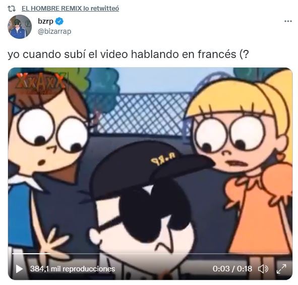 La comparación entre Bizarrap y Dexter.