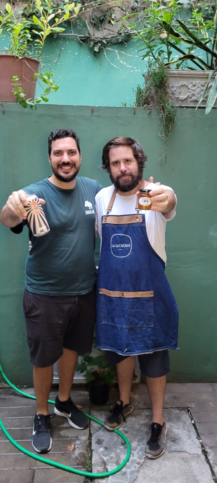 Huberto y Rulo, los creadores de la mermelada IPA.