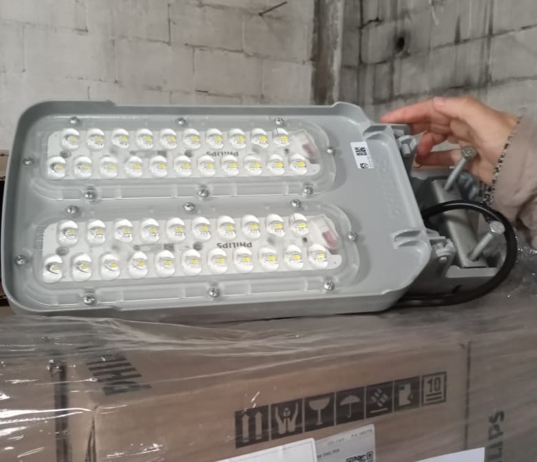 nuevas luces LED para el nuevo alumbrado público de Tres Arroyos