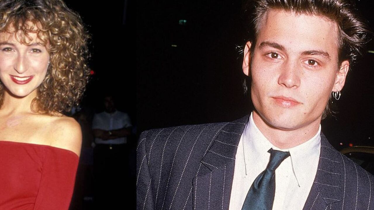 Jennifer Grey y Johnny Depp.