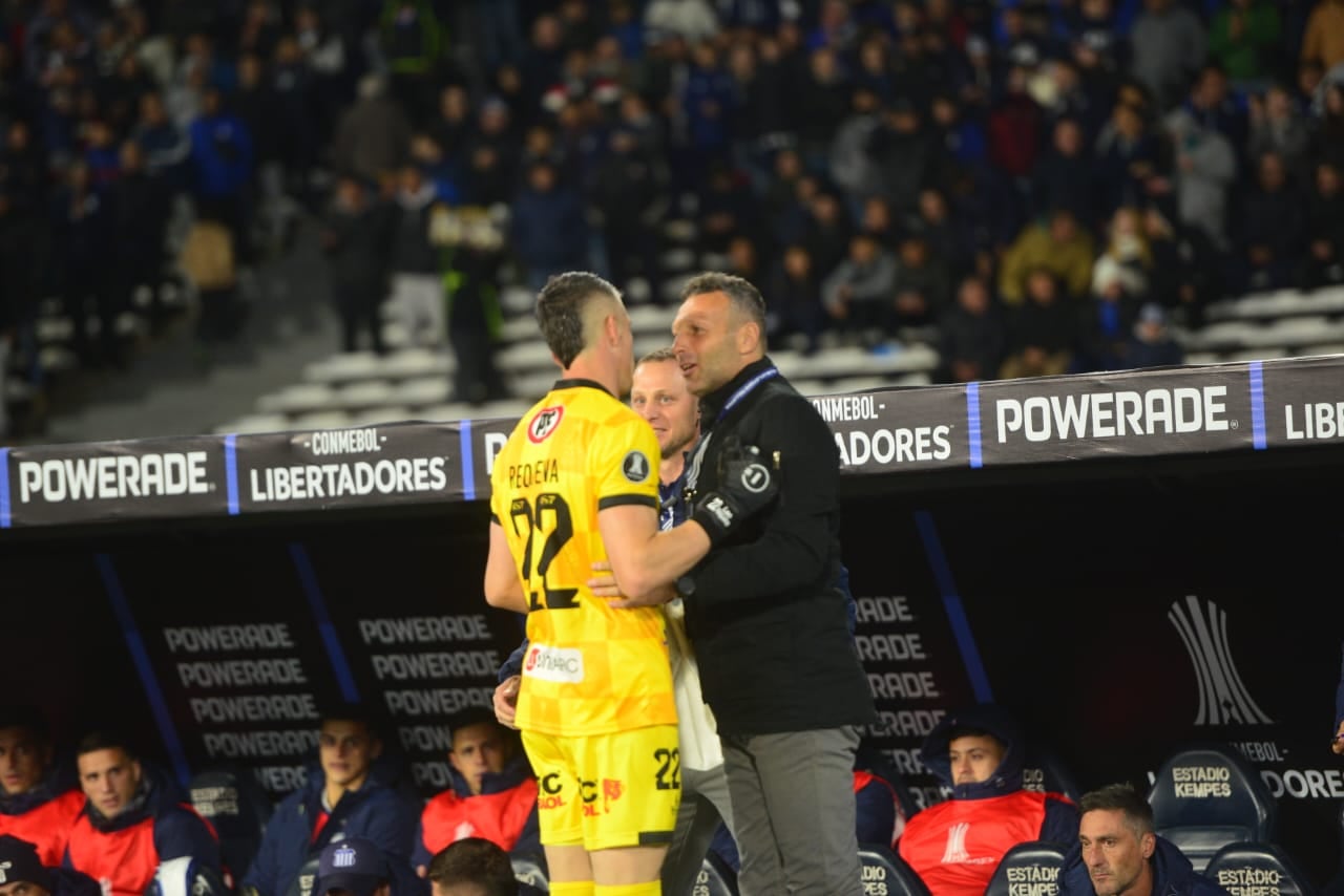 Walter Ribonetto. Talleres vs Cobresal por la Libertadores en el estadio Kempes (Javier Ferreyra / La Voz)