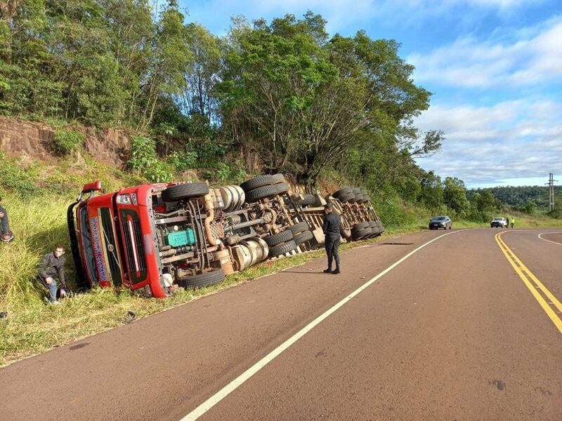 Accidente vial sobre la Ruta Provincial N°17.