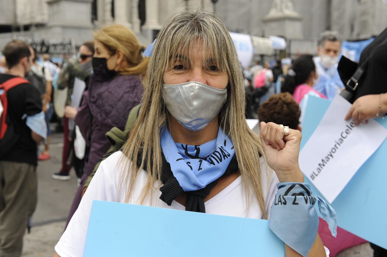 La marcha “Salvemos las dos Vidas” en el Congreso