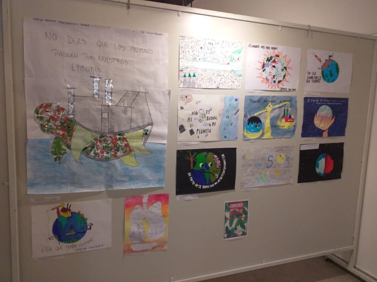 Se exponen los bocetos del concurso Eco Murales en el Museo de Bellas Artes de Tres Arroyos