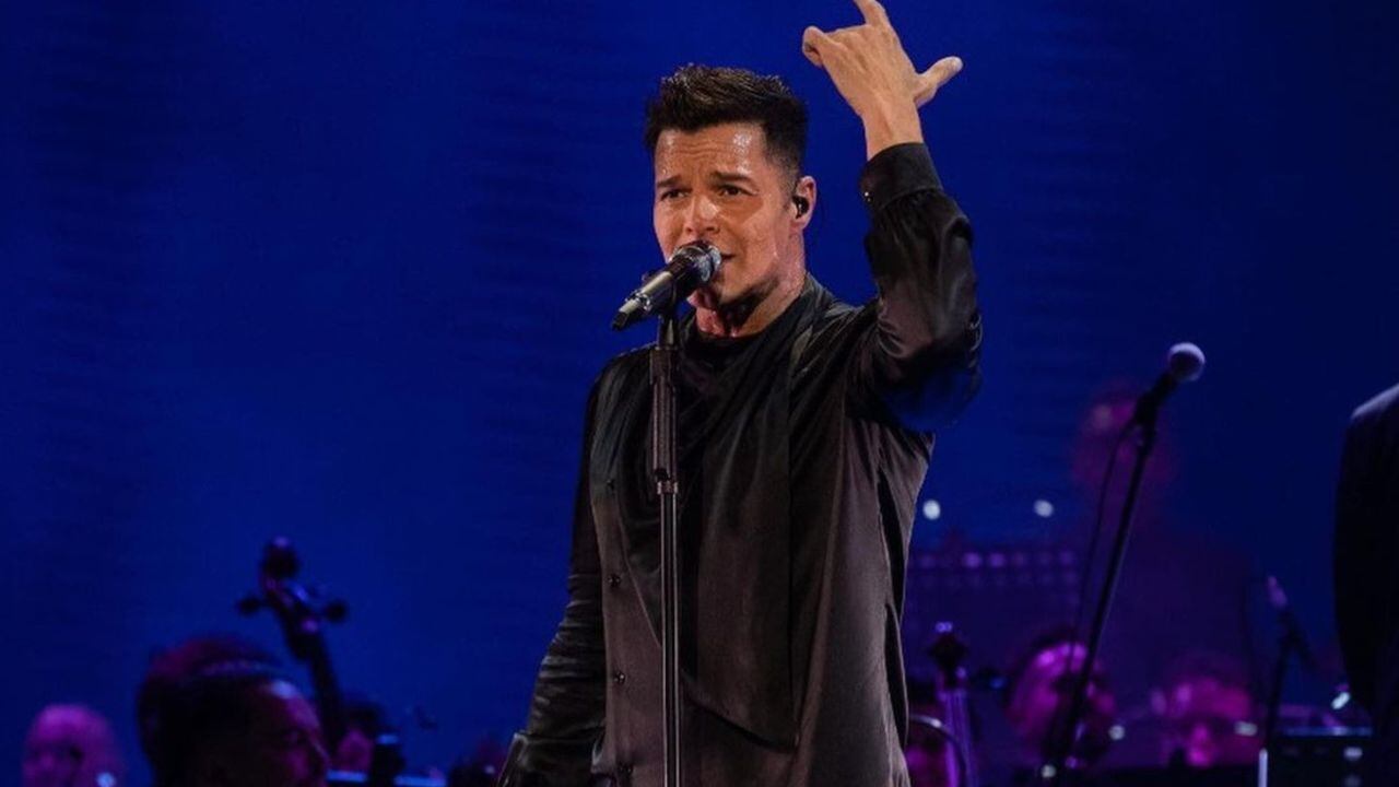 Ricky Martin sinfónico en Argentina.