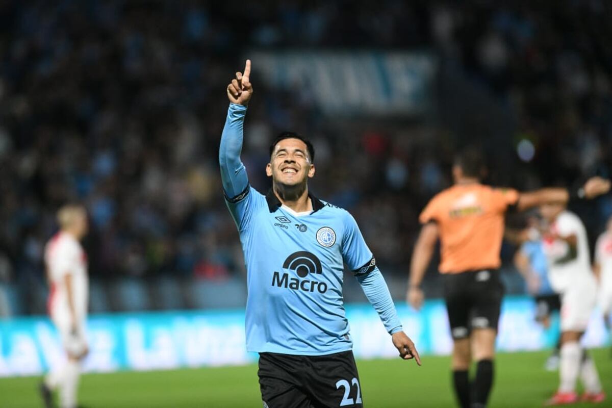 Gol de “Uvita” Fernández para Belgrano, cuando no; y con suspenso por el VAR