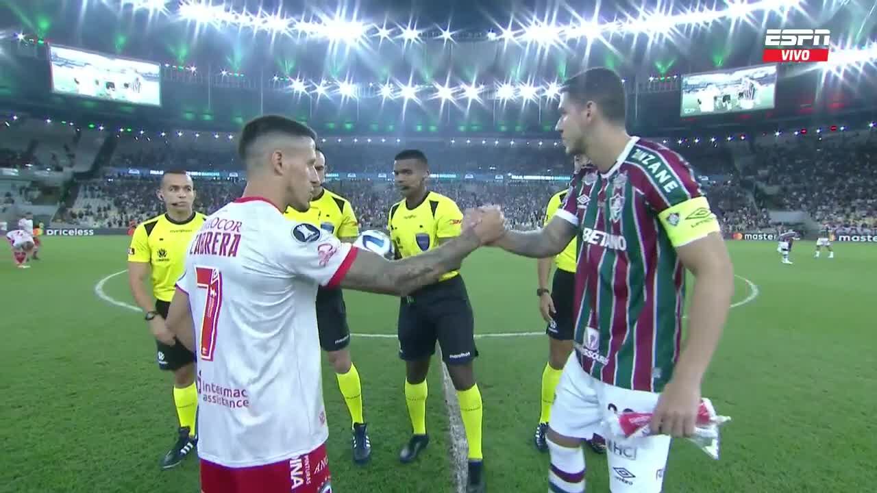 Fluminense y Argentinos se miden por la vuelta de los octavos de final de la Copa Libertadores 2023. (Captura de TV)