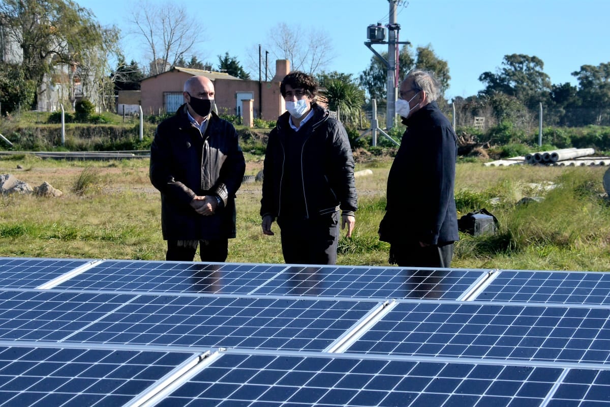 Así es el nuevo parque solar en Tandil