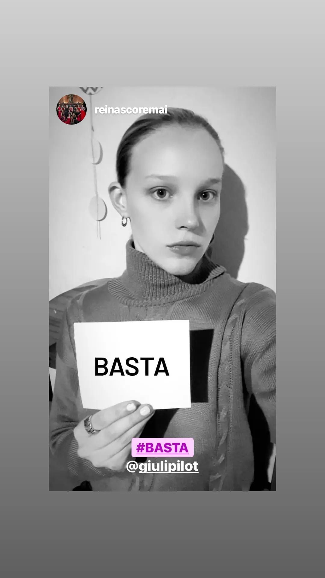 Pedido de "Basta" junto a COREMAI.