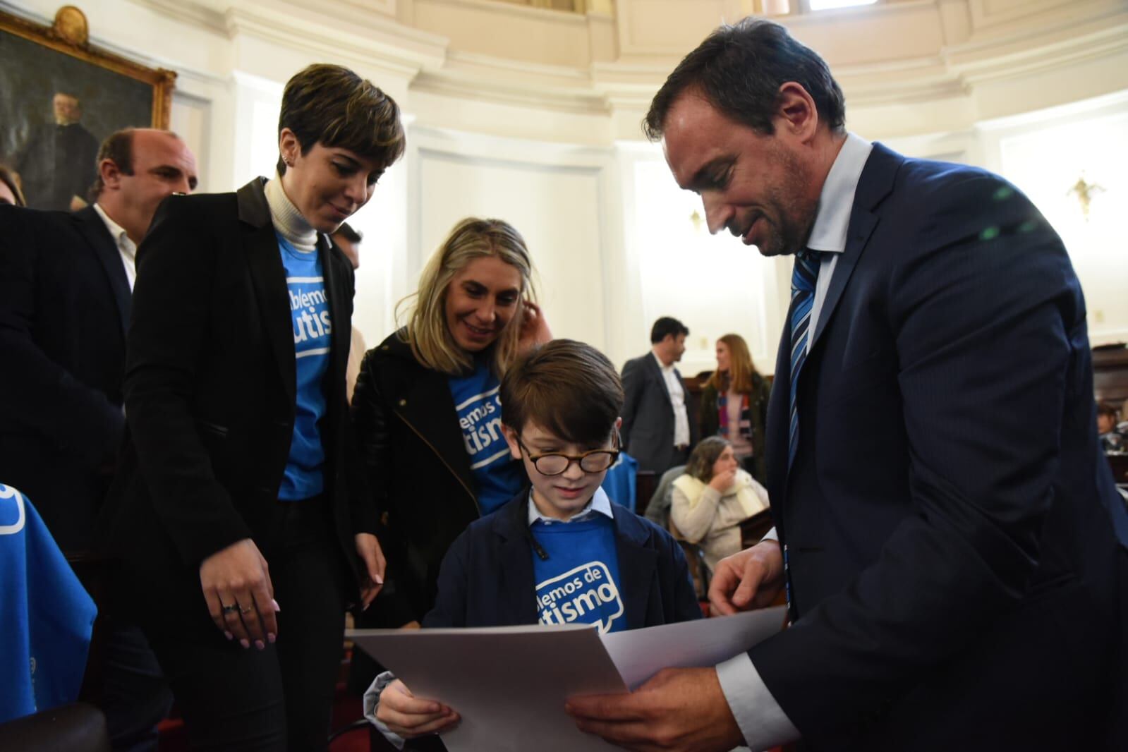 Ian Galo Lescano con 9 años fue declarado Joven Protagonista de la Ciudad de La Plata.