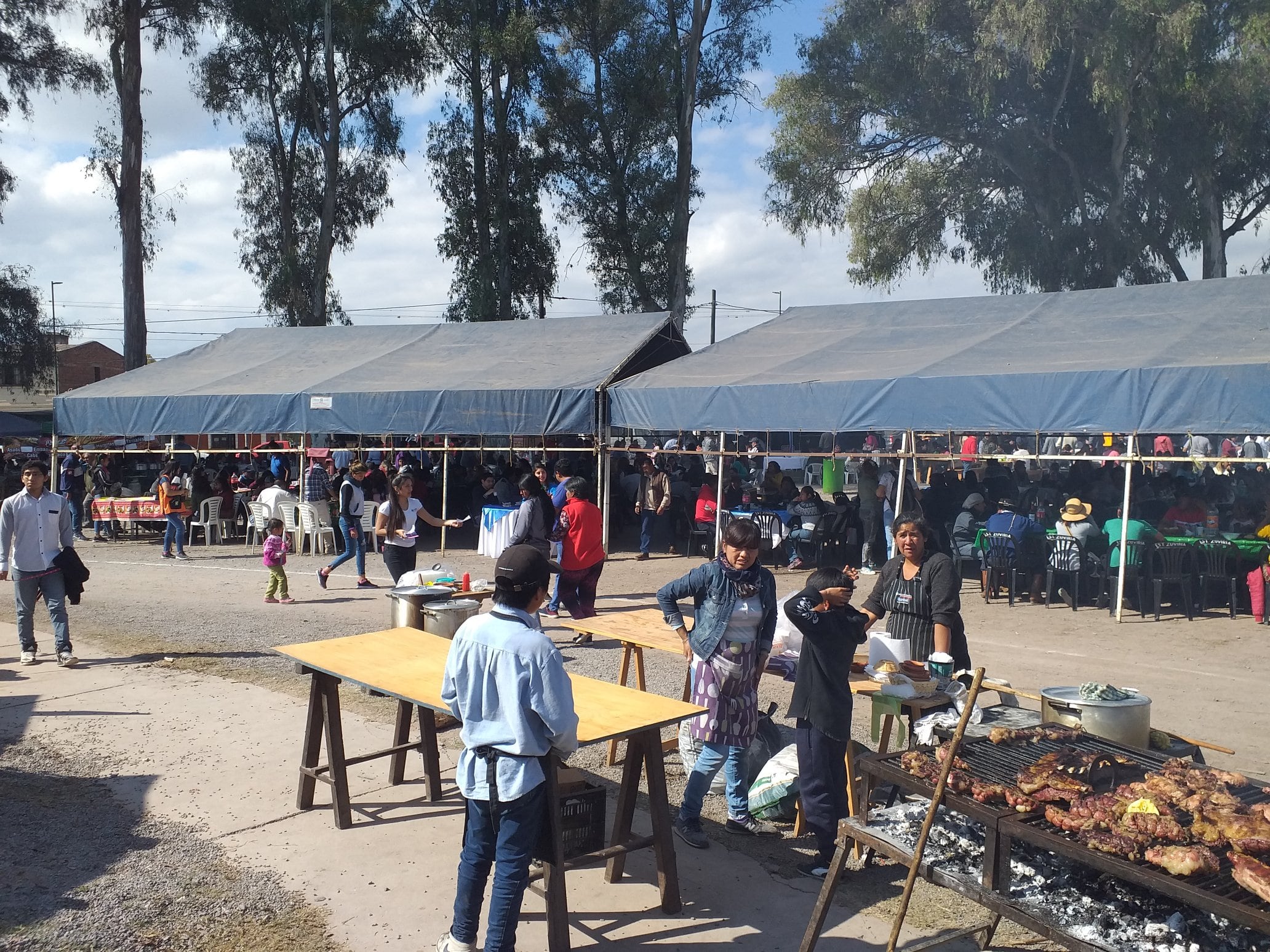 El Concurso Provincial del Locro en El Carril, julio del 2019.