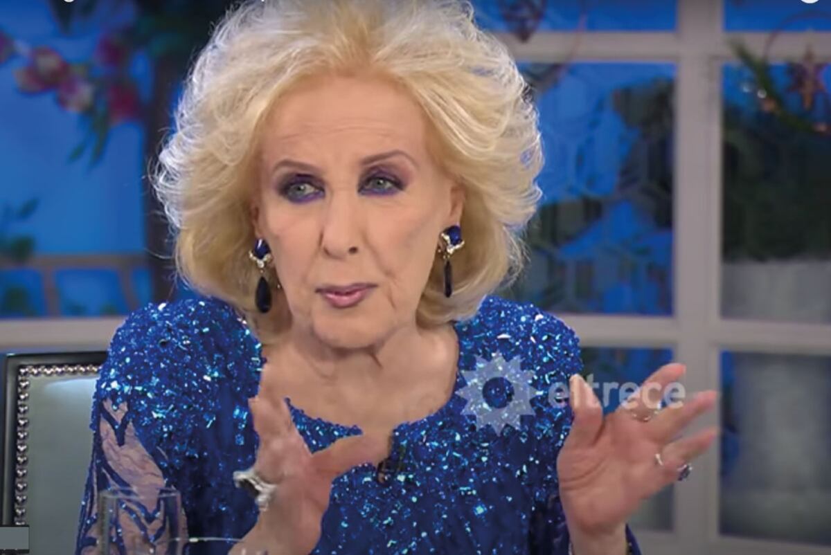 Ya no será “Almorzando con Mirtha Legrand” y la conductra confesó su tristeza por el cambio