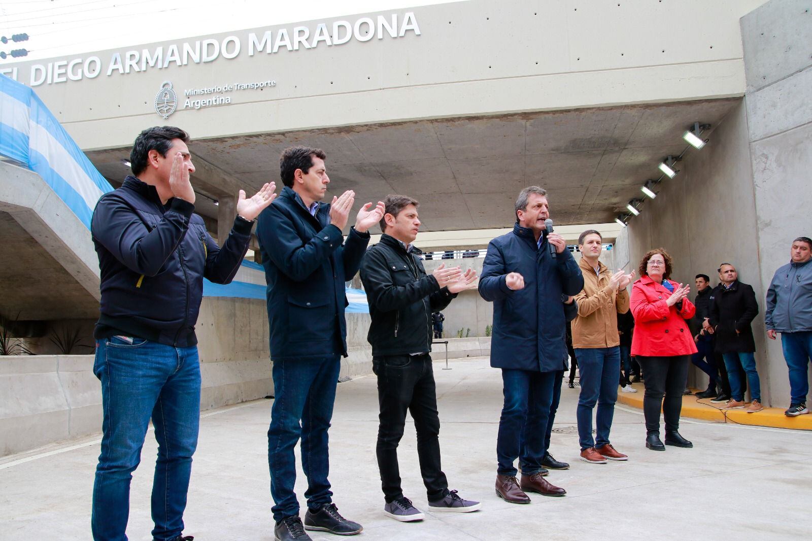 Massa continúa con la campaña de cara a octubre.