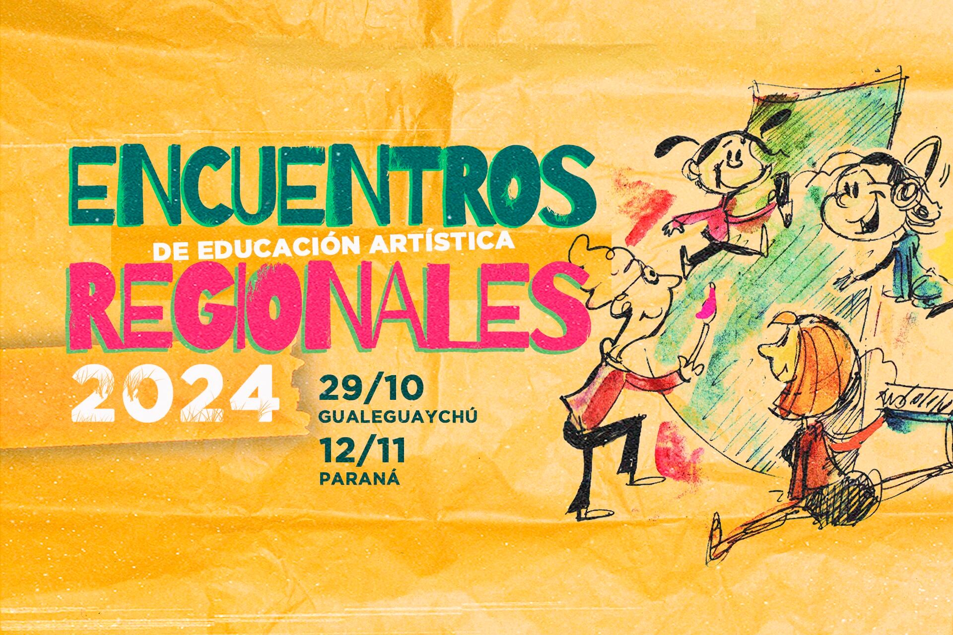 Gualeguaychú será sede del Encuentro Regional de Educación Artística