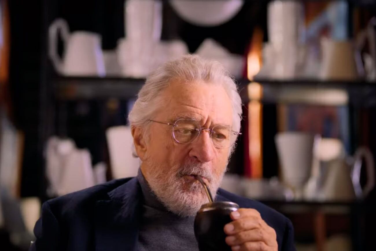 Robert De Niro en el tráiler de "Nada" (Captura de pantalla).