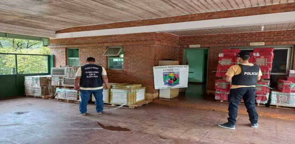 Secuestran objetos robados de una ferretería en Eldorado.