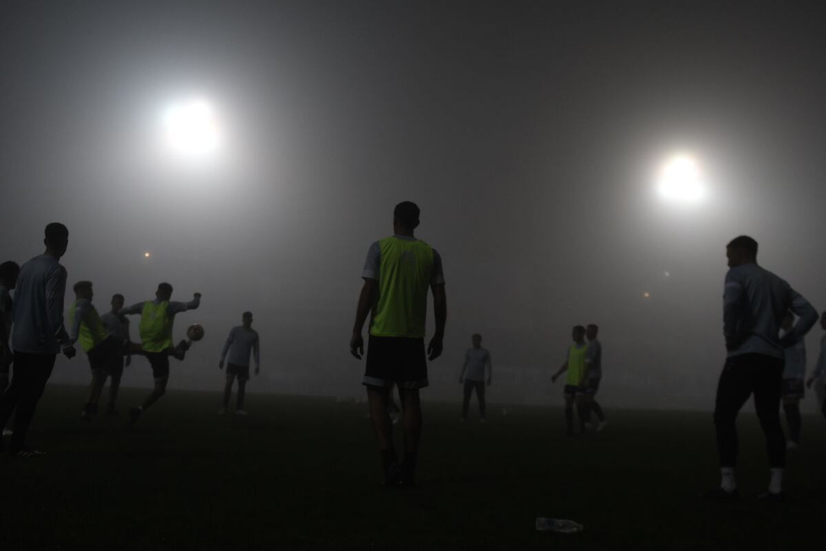 Belgrano visitaba a Quilmes, y se suspendió por la niebla