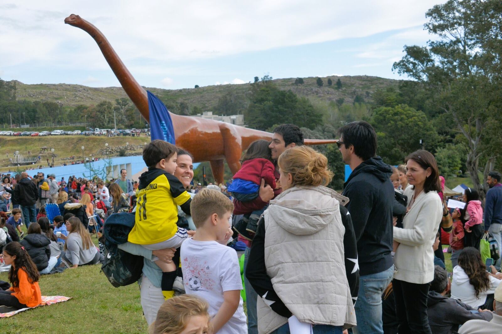 Así fue la inauguración de la escultura más grande de la ciudad de Tandil