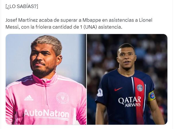 Josef Martínez, el compañero que necesitaba Lionel Messi