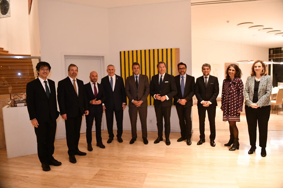 Sergio Massa se reunió con embajadores del G7 buscando promover inversiones en la Argentina