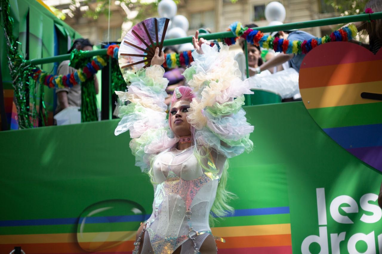 Postales de la MArcha del Orgullo de este sábado 4. Foto: Gentileza Medio Emergentes