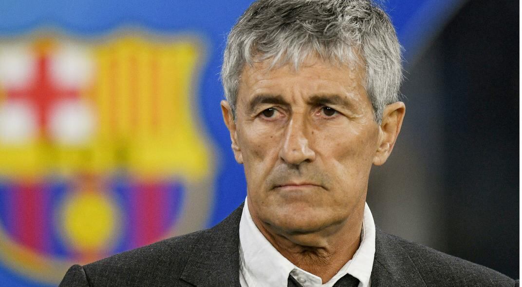 Salida. Quique Setién fue despedido del Barcelona.(AP)