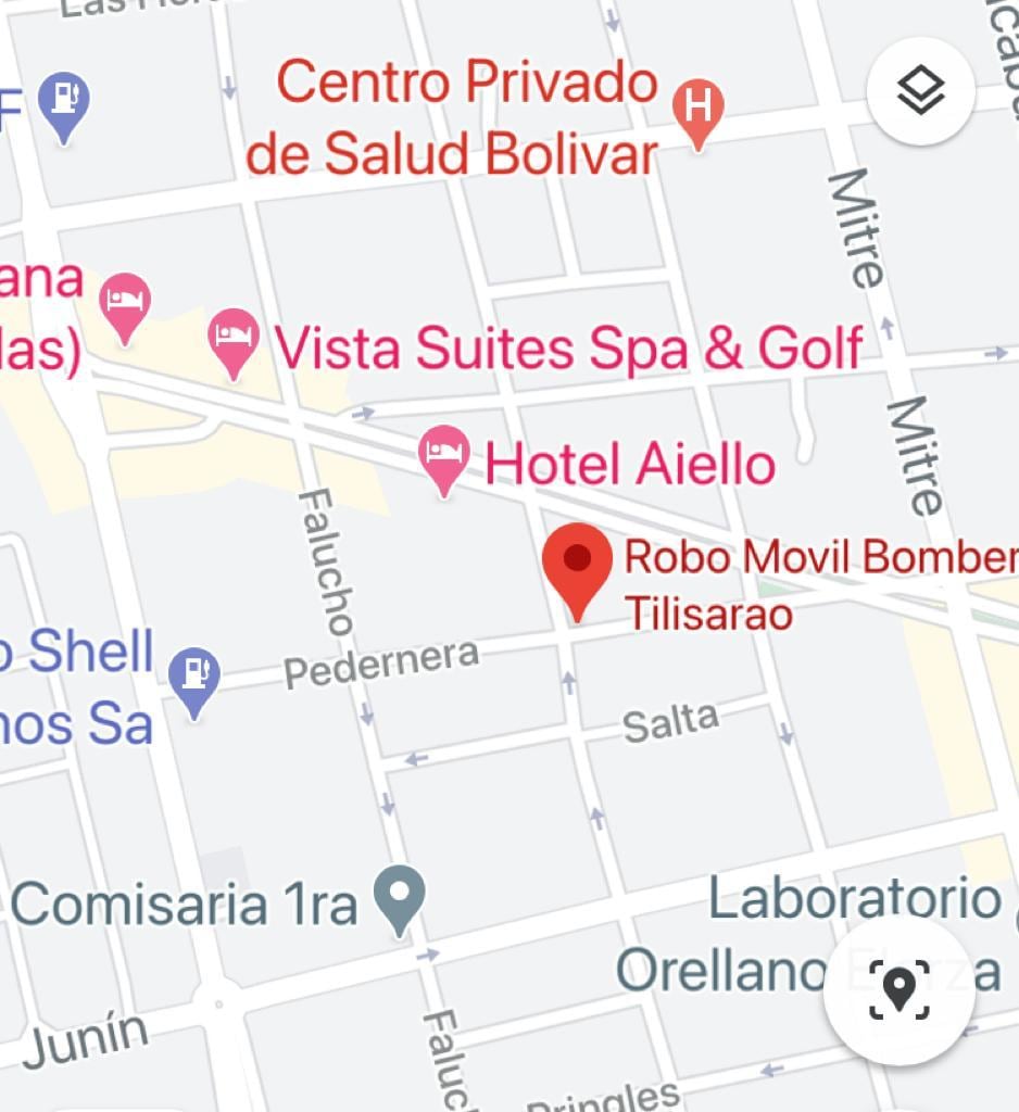 Robo a movil Bomberos Tilisarao