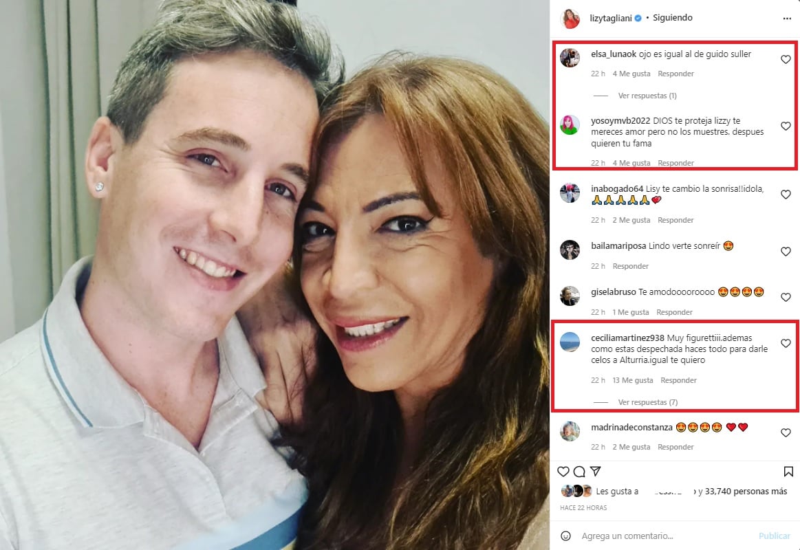 Críticas a Sebastián Nebot, el novio mendocino de Lizy Tagliani.