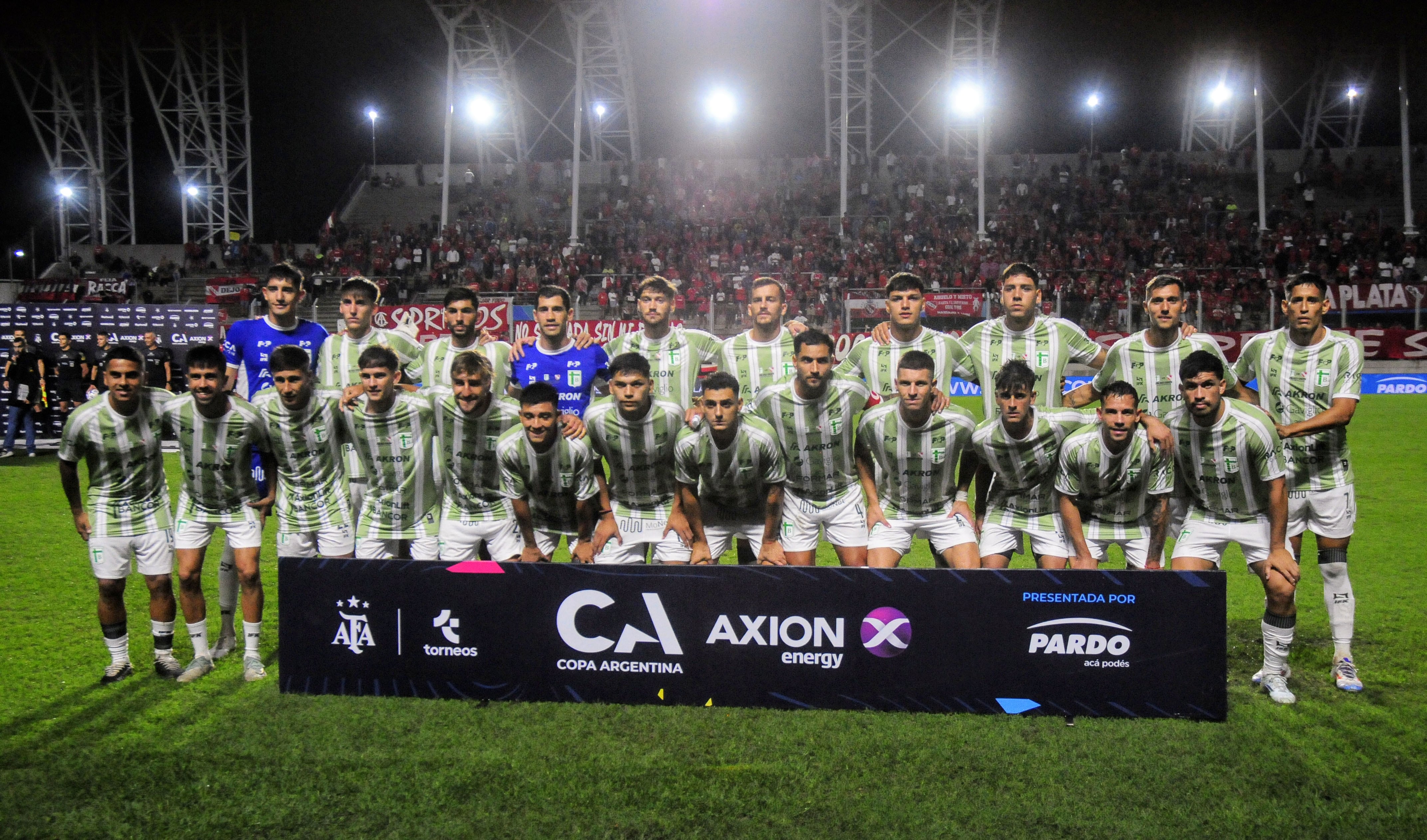 Formación de Sportivo Belgrano. Independiente de Avellaneda vs Sportivo Belgrano de Corboba. Copa Argentina.