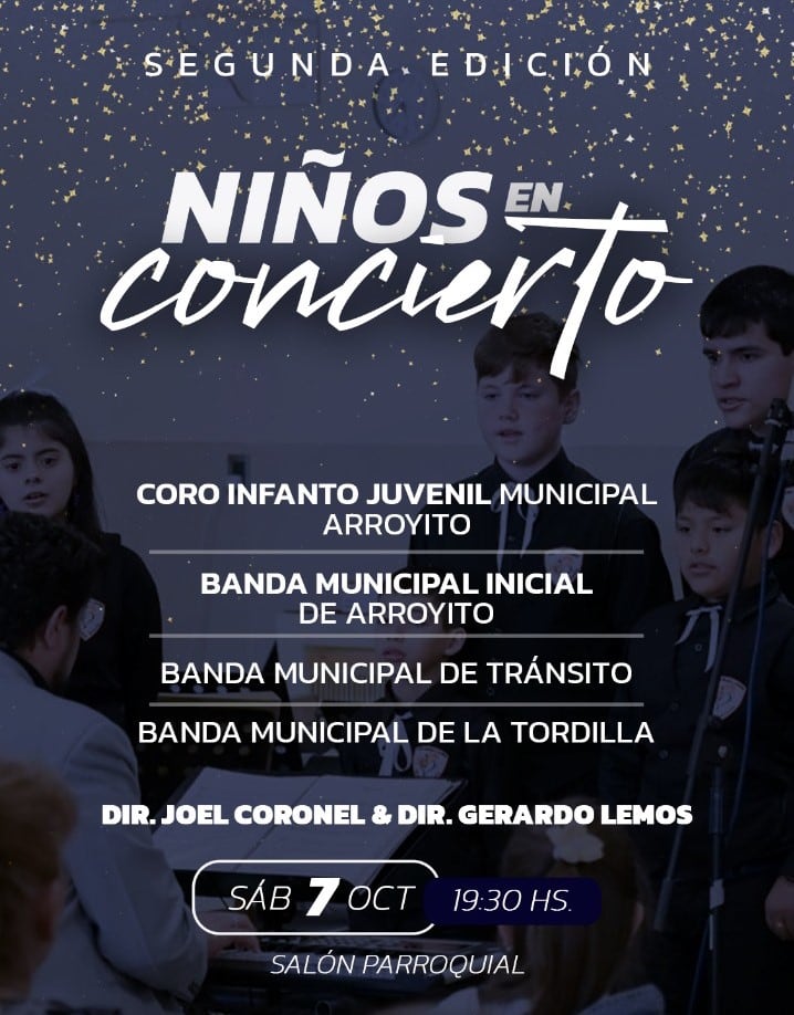 Niños en Concierto Arroyito