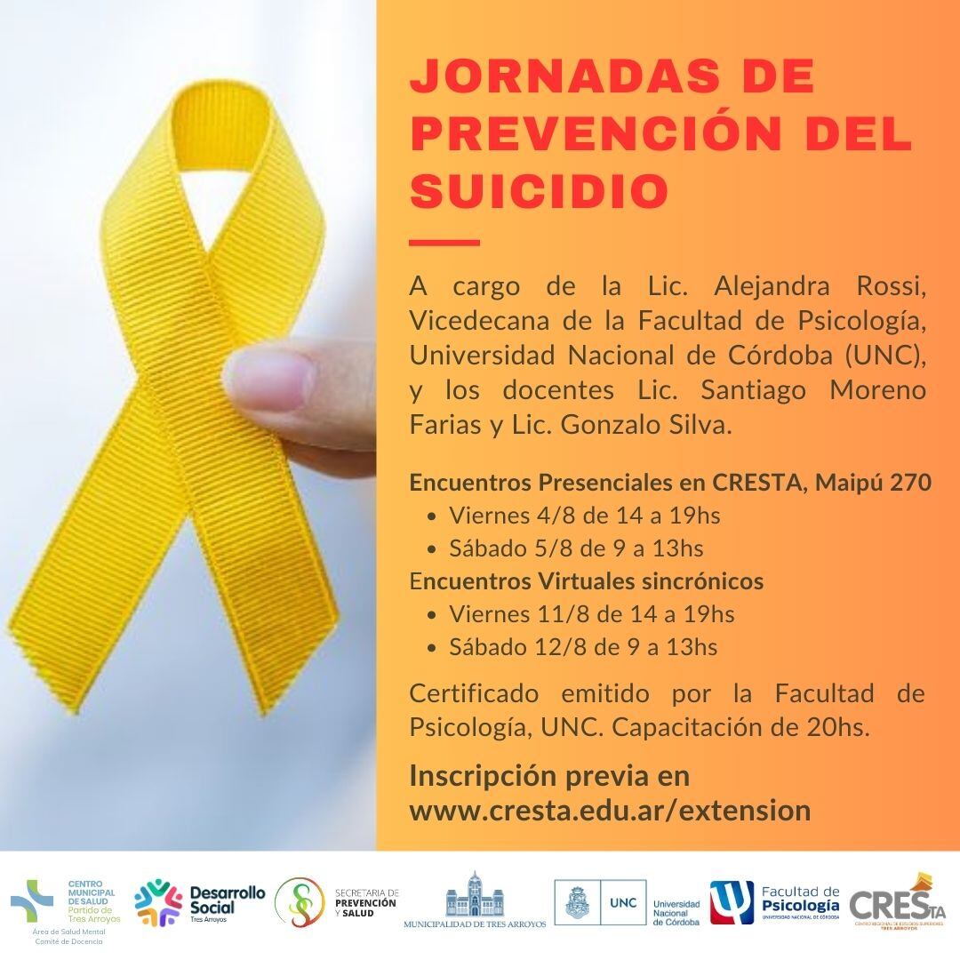 Jornadas de Prevención del Suicidio