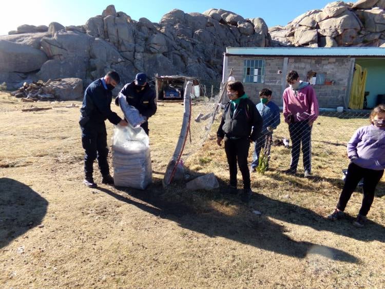 Jornada solidaria en el colegio padre Liqueño y alrededores