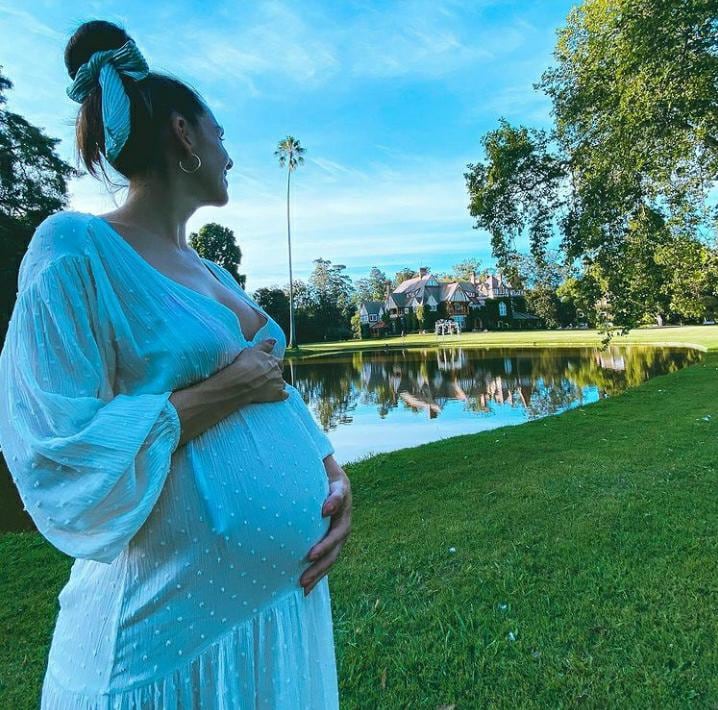 Julieta Nair Calvo posó para sus fans