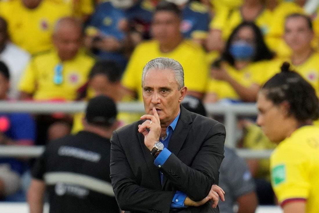 Tite, entrenador de la Selección. (AP)