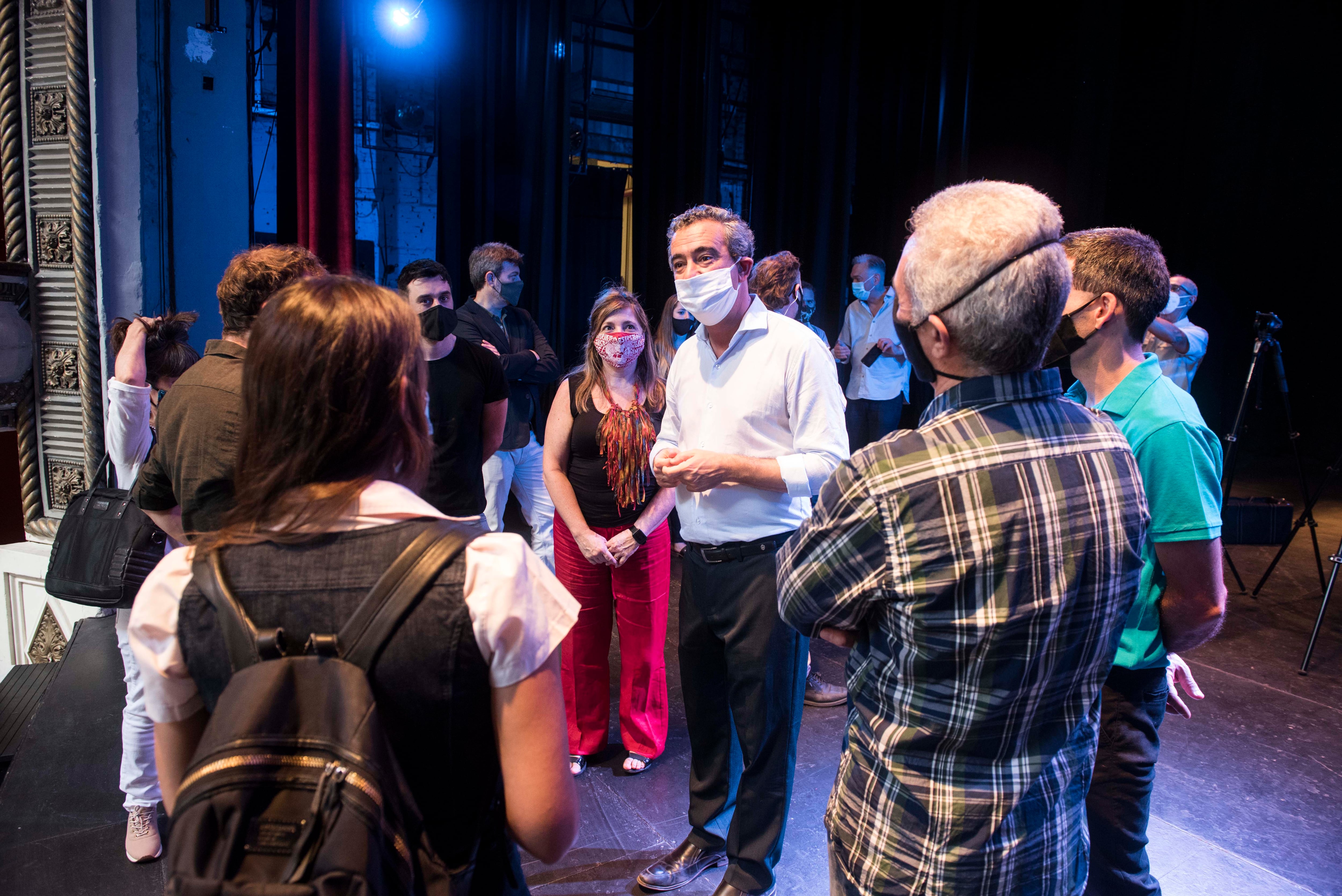 Pablo Javkin en el Teatro La Comedia