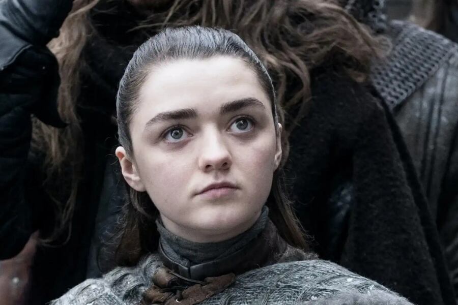 Maisie Williams en su papel de Arya Stark en Games Of Thrones.