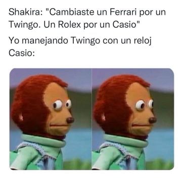 Uno de los memes más divertidos de la canción de Shakira.