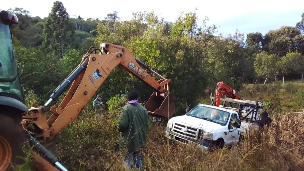 La zona rural de San Pedro sigue sin energía eléctrica producto del último temporal. Gentileza: Carina Martínez