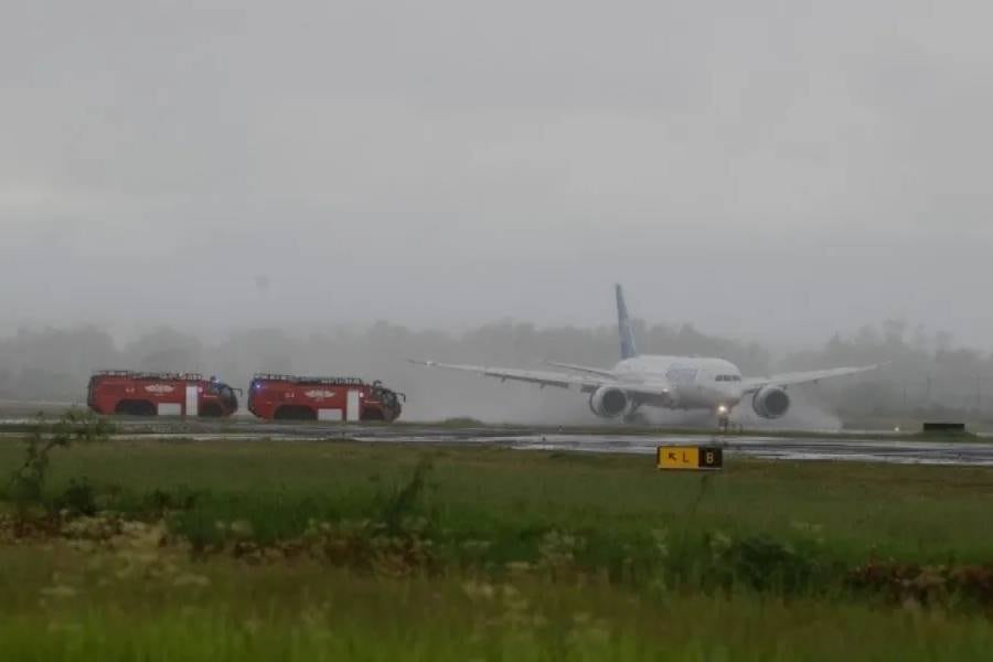 El avión tuvo que hacer un aterrizaje de emergencia en Asunción. (Web)