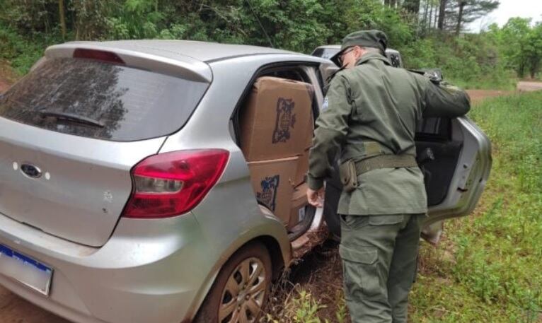 Secuestran contrabando de cigarrillos ilegales en Puerto Piray.