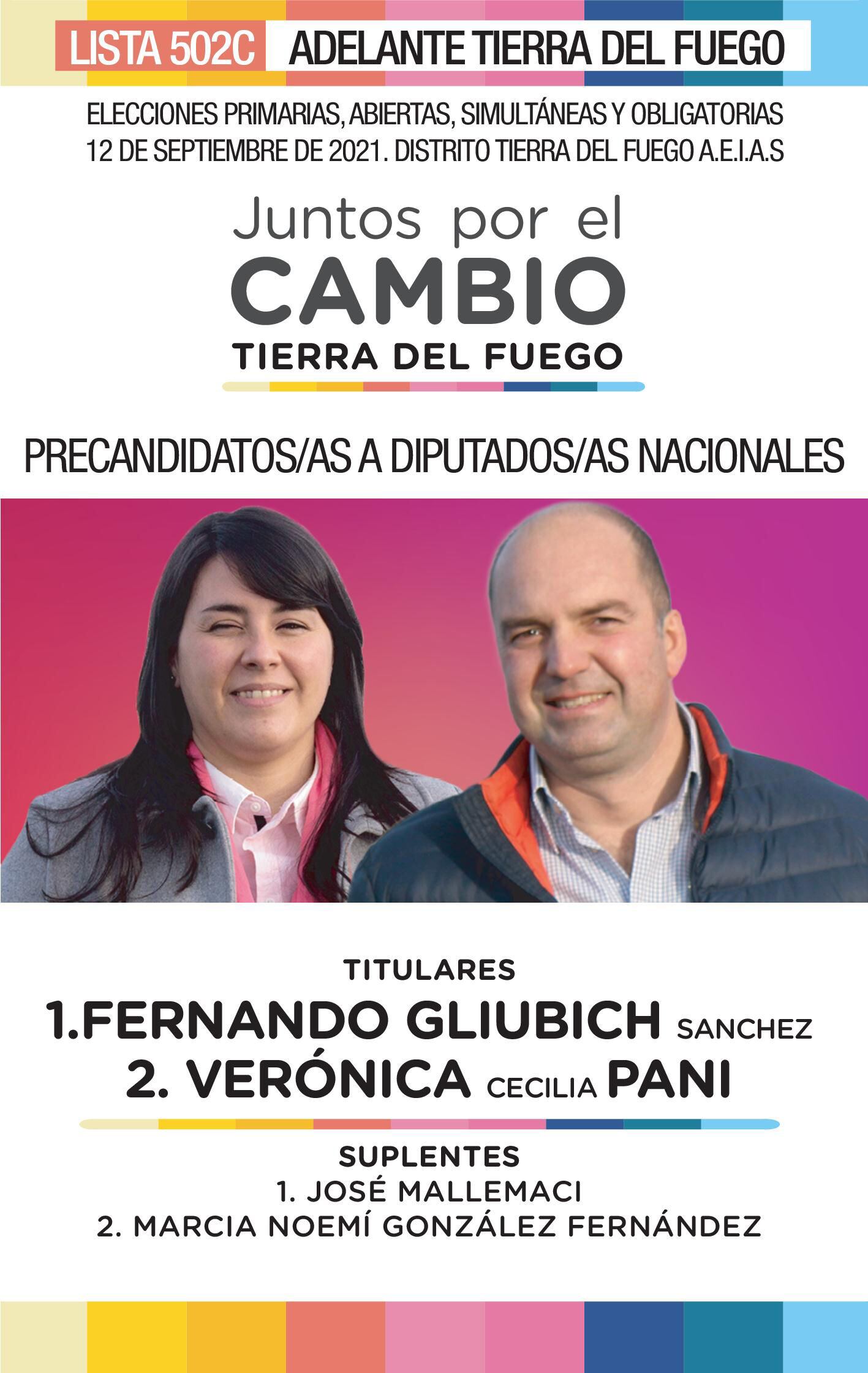 Boletas válidas para los comicios del 12 de septiembre