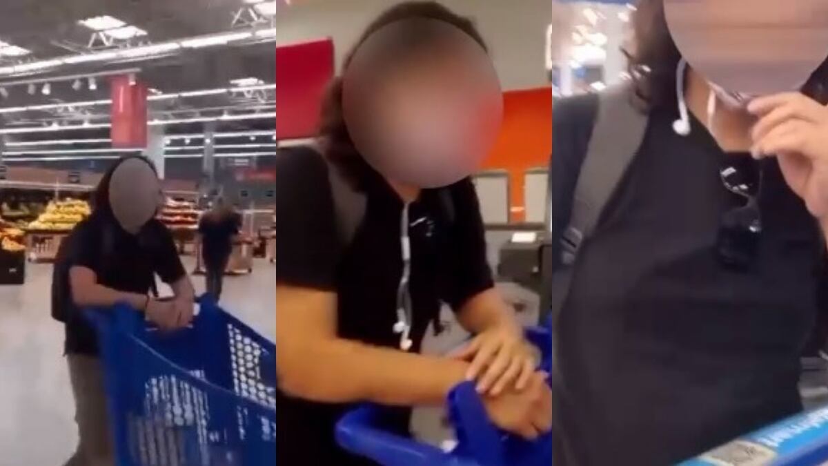 Escracharon a un hombre por manosear a una chica en un supermercado de La Plata
