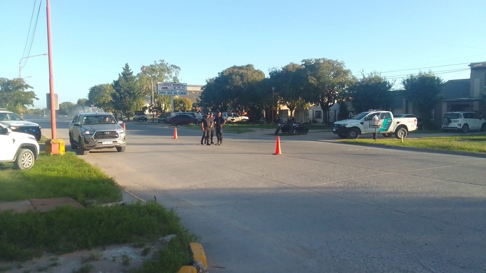 Controles de la Secretaría de Seguridad y Policía Comunal de Tres Arroyos