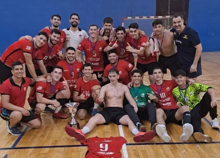 Muni de Maipú campeones en Liga de Honor masculina 2022.