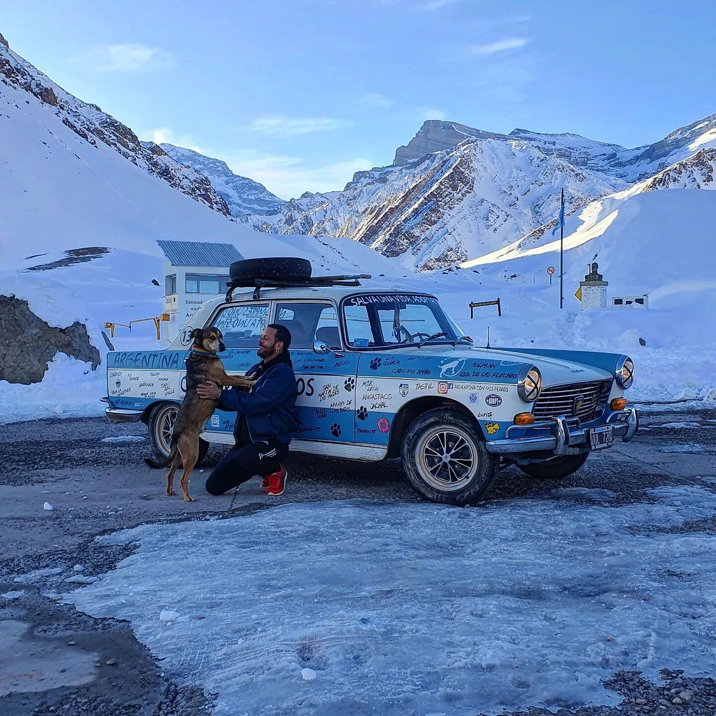 "Argentina con mis perros", el proyecto con un mensaje esperanzador está en Mendoza.