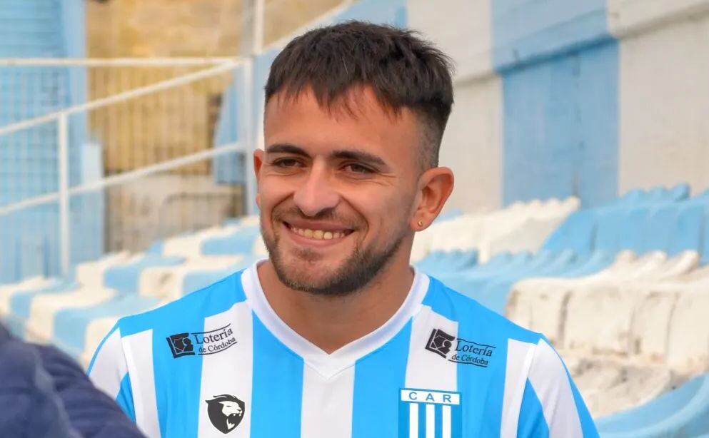 José Méndez fue presentado de manera oficial por Racing. (Prensa Racing).